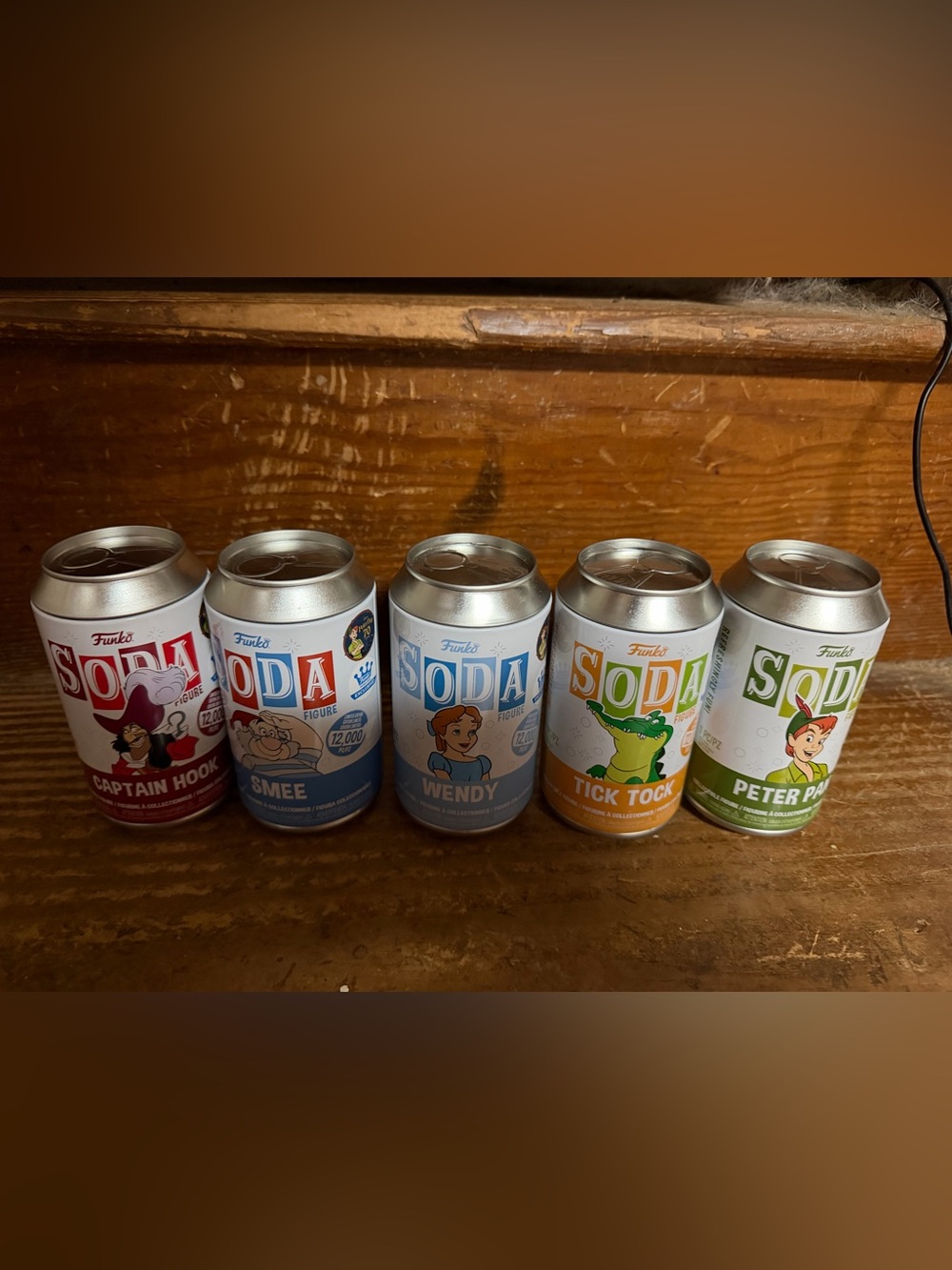 Funko Soda Figure - Peter Pan set of 5